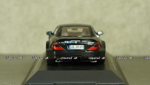 Mercedes SL65 AMG R230 2010 black, Minichamps 1:43