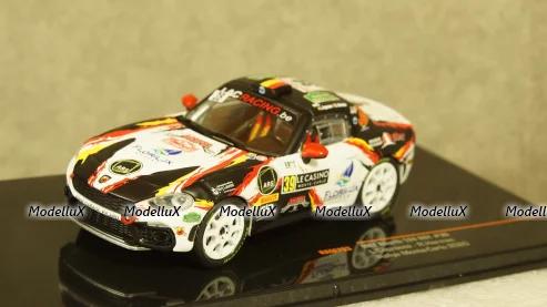 Abarth 124 Rally RGT Monte Carlo 2020 #39 Caprasse/Herman, IXO RAM753 1:43