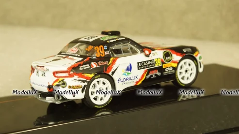 Abarth 124 Rally RGT Monte Carlo 2020 #39 Caprasse/Herman, IXO RAM753 1:43