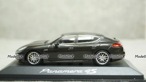 Porsche Panamera 4S Gen II 2014 Carbon Grey, WAP0205100E, Minichamps 1:43