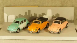 Volkswagen Beetle Набор из 3шт, cara35309, Cararama 1:43