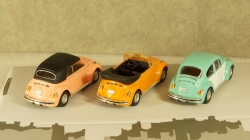 Volkswagen Beetle Набор из 3шт, cara35309, Cararama 1:43