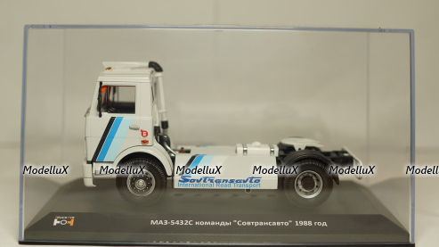 Маз 5432С Команда "Совтрансавто" 1988г., TruckTyr 1:43