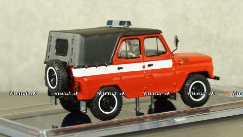 Уаз-31512 Штабной, металл, TruckTyr 1:43