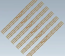 Аксессуар для моделирования Ограждение 135cm HO (1:87) Faller 180408