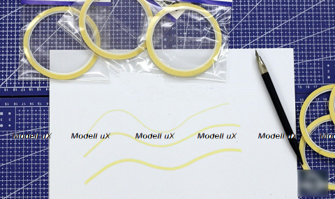 Маскировочный скотч волнистый 2 мм