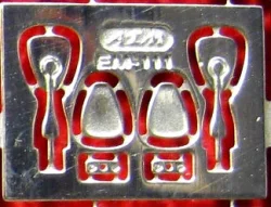 Фототравление Зеркала для ГАЗ 21 (1 вариант), EM-111