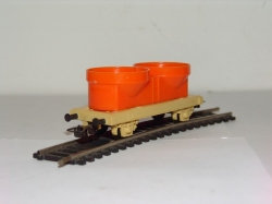 Вагон для сыпучих продуктов, красный, HO (1:87)