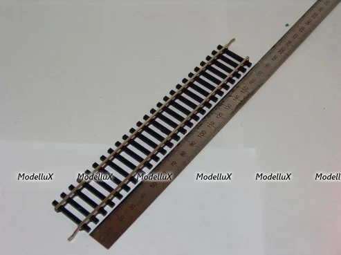 Рельсовый материал, прямой 17 см, Piko 880
