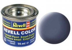 Краска REVELL Эмаль серая матовая REV32166