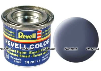 Краска REVELL Эмаль серая матовая REV32157