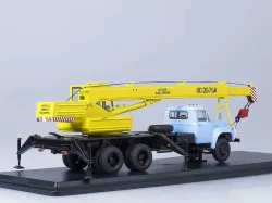 ЗИЛ 133 Автокран, голубой/желтый SSM1108