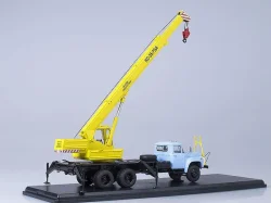 ЗИЛ 133 Автокран, голубой/желтый SSM1108