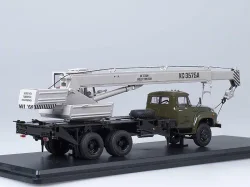 Автокран КС-3575А (133ГЯ), хаки/серый SSM1109