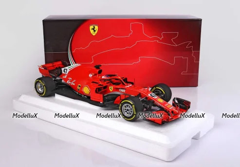 FERRARI SF71H - MICK SCHUMACHER, TESTING FIORANO, JANUARY 2021, BBR211847, BBR 1:18
