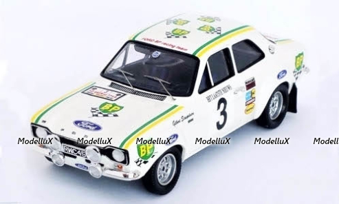Ford Escort MkI RS2000 No.3 Ford BP Racing Team, BP, Rally Ypern, G.Staepelaere/A.Aerts, 1972, Trofeu 1:43