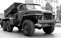 Урал-375 БМ-21 Град 2Б5, TruckTyr 1:43