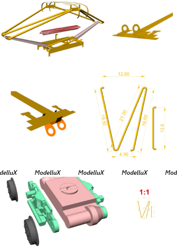 Сборная модель Трамвай КТМ-5М3, RTM 87010 1:87