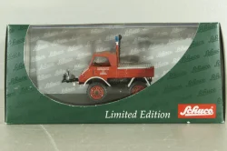 Mercedes Unimog 401 flatbed truck 4x4 Freiwillige Feuerwehr, 03118, Schuco 1:43