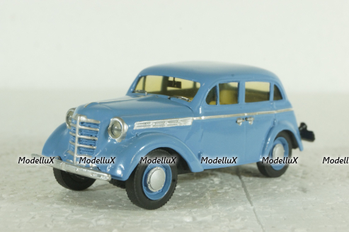 Москвич-401, голубой, Киммерия 1:43