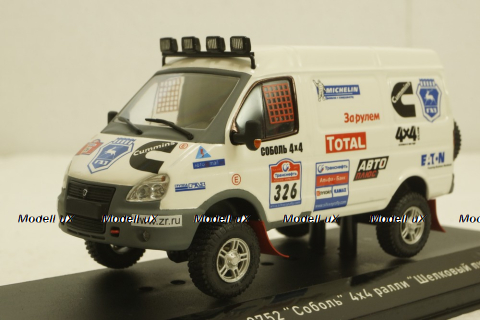 Газ-2752 Соболь 4х4 ралли "Шелковый путь", TruckTyr 1:43