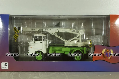 IFA W50L ADK70 1968, white, IST192T, IST 1:43