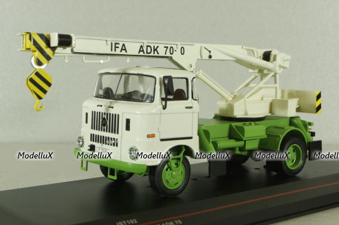 IFA W50L ADK70 1968, white, IST192T, IST 1:43