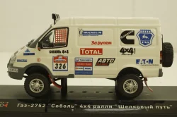 Газ-2752 Соболь 4х4 ралли "Шелковый путь", TruckTyr 1:43