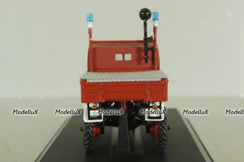 Mercedes Unimog 401 flatbed truck 4x4 Freiwillige Feuerwehr, 03118, Schuco 1:43