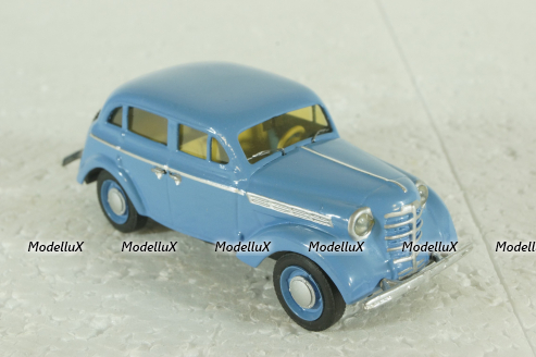 Москвич-401, голубой, Киммерия 1:43