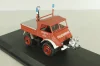 Mercedes Unimog 401 flatbed truck 4x4 Freiwillige Feuerwehr, 03118, Schuco 1:43