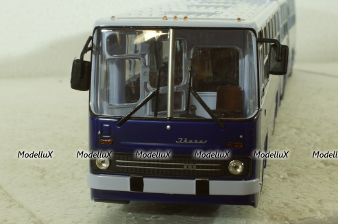 Икарус-293, синий, 240008, Советский Автобус 1:43