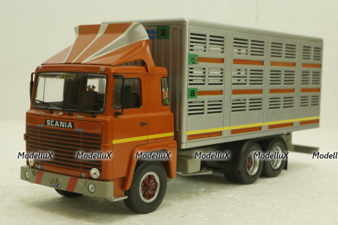Scania LB 141, Sweden 1974, Camion D'epoca DeAgostini №46 1:43