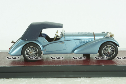 Bugatti T57SC Sports Tourer Venden Plas Chassis #57541 (closed), MX40205-102, Matrix 1:43