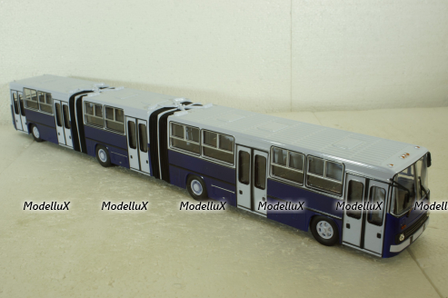 Икарус-293, синий, 240008, Советский Автобус 1:43