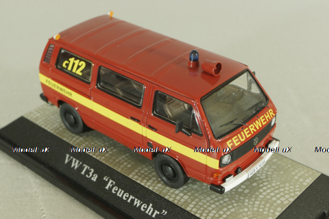 Volkswagen T3a Feuerwehr, 11406, Premium Classixxs 1:43