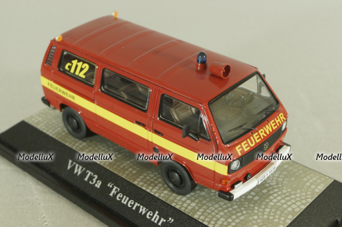 Volkswagen T3a Feuerwehr, 11406, Premium Classixxs 1:43