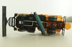 КО-829А(4333) 1986, пескоразбрасыватель с отвалом на шасси Зил-4333, 103368, Автоистория 1:43
