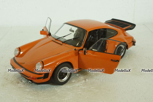 Porsche 911 Carrera 3.2 1984 orange, 1802609, Solido 1:18