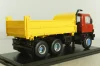Tatra 815 S3 самосвал с трёхсторонней разгрузкой, красный/желтый, SSM1345, SSM 1:43
