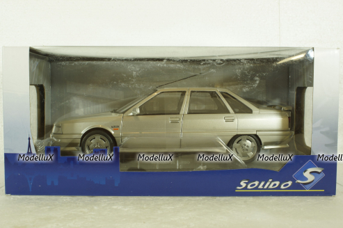 Renault 21 Turbo MK1 1988 lightgrey-metallic, 1807702, Solido 1:18