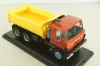 Tatra 815 S3 самосвал с трёхсторонней разгрузкой, красный/желтый, SSM1345, SSM 1:43