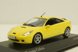 Toyota Celica (T23) 2000, yellow, 430168924, Minichamps 1:43