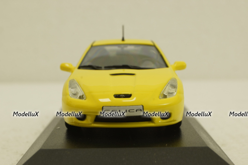 Toyota Celica (T23) 2000, yellow, 430168924, Minichamps 1:43