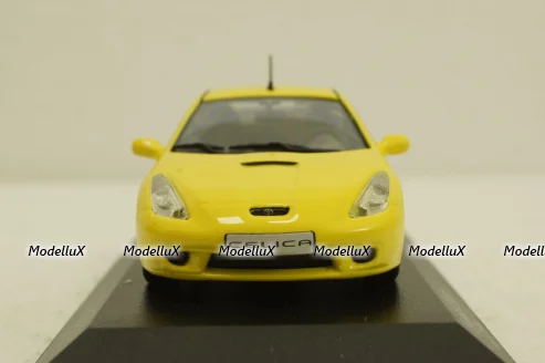 Toyota Celica (T23) 2000, yellow, 430168924, Minichamps 1:43
