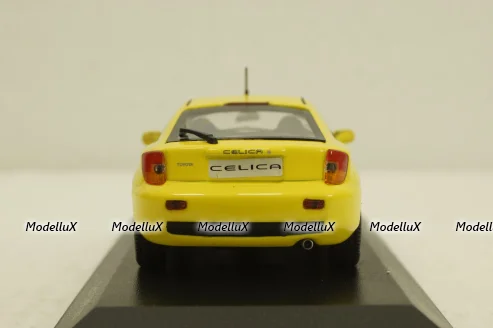 Toyota Celica (T23) 2000, yellow, 430168924, Minichamps 1:43