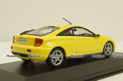 Toyota Celica (T23) 2000, yellow, 430168924, Minichamps 1:43