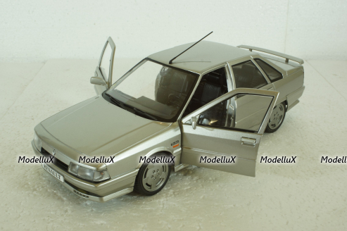Renault 21 Turbo MK1 1988 lightgrey-metallic, 1807702, Solido 1:18
