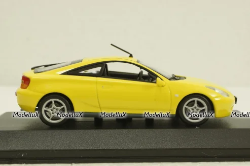 Toyota Celica (T23) 2000, yellow, 430168924, Minichamps 1:43