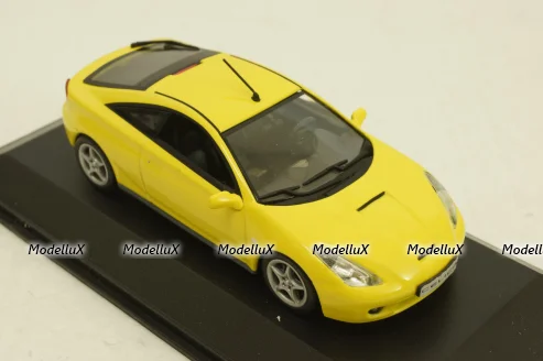 Toyota Celica (T23) 2000, yellow, 430168924, Minichamps 1:43